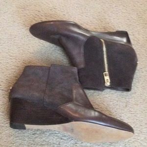 Coach Wedged Ankle Boots